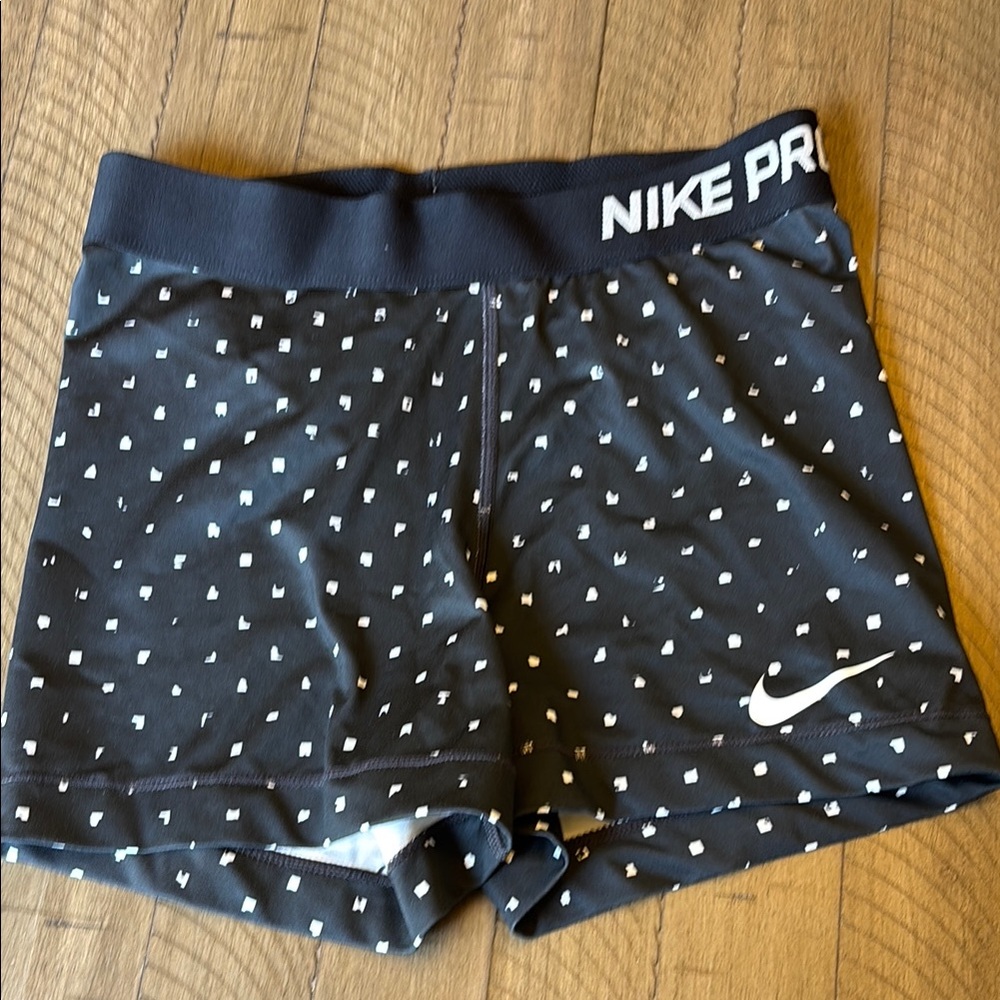 Nike Black and White Shorts